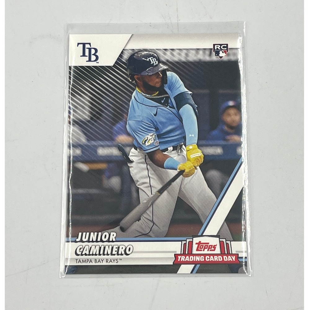 2024 Topps Trading Card Day Junior Caminero #NTCD-B27 Tampa Bay Rays‎ 22J